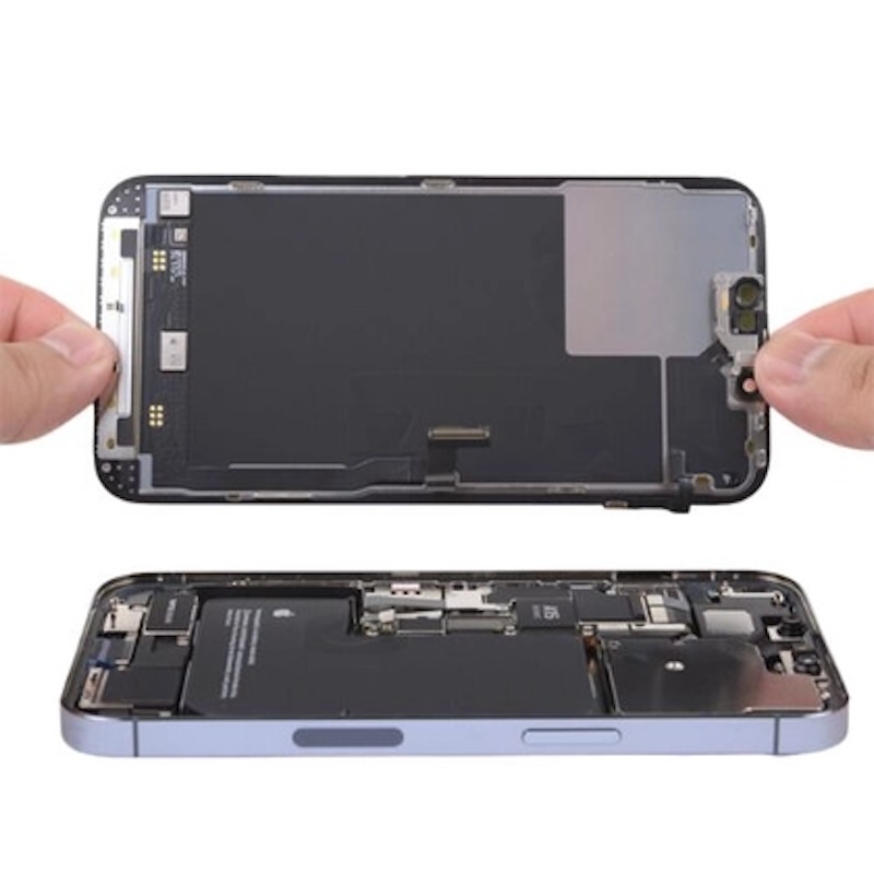 Ép cổ cáp màn hình iPhone 14 Pro