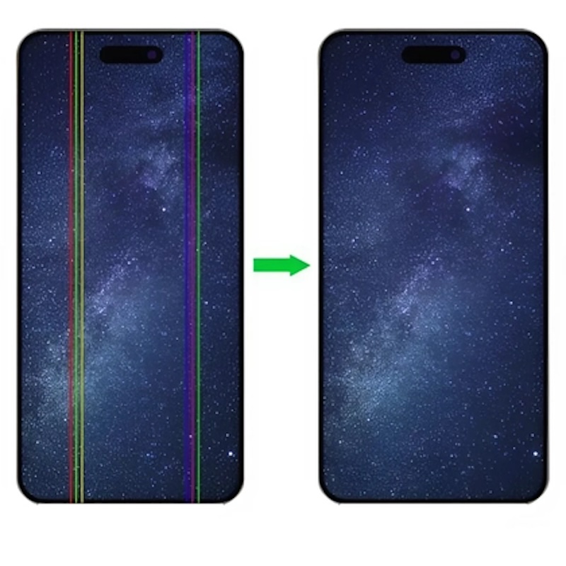 Ép cổ cáp màn hình iPhone 16 Pro