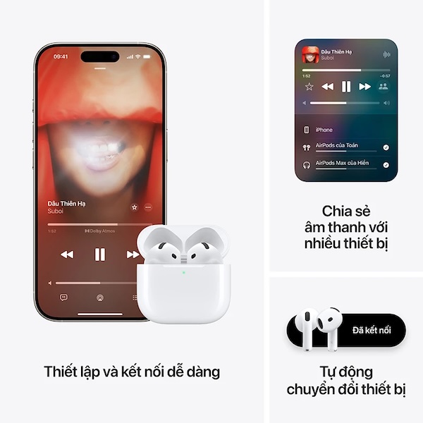Tai nghe Airpods 4 ANC (Chống ồn)