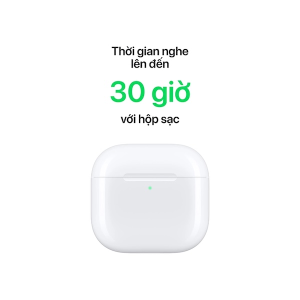 airpods 4 anc thời lượng nghe nhạc 30 tiếng