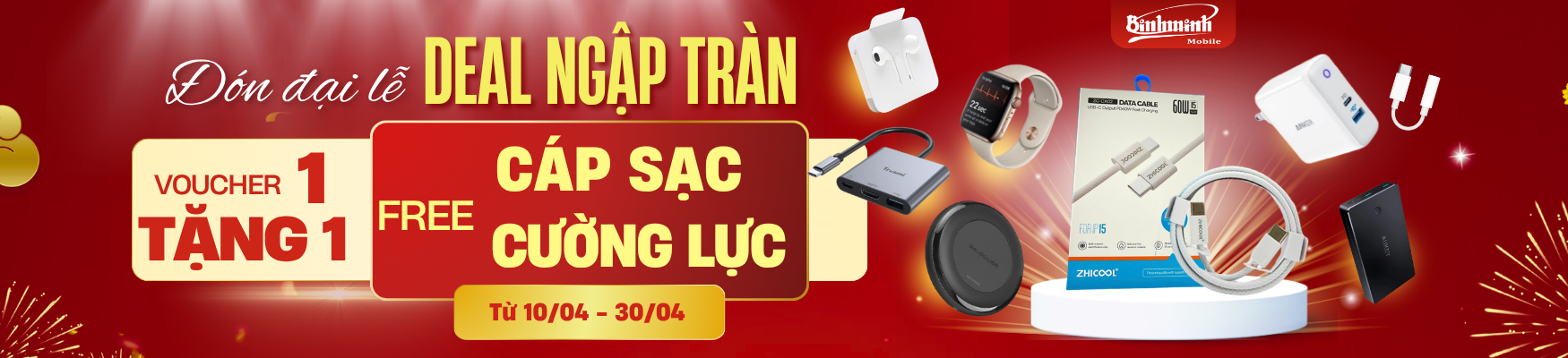 sale phụ kiện điện thoại