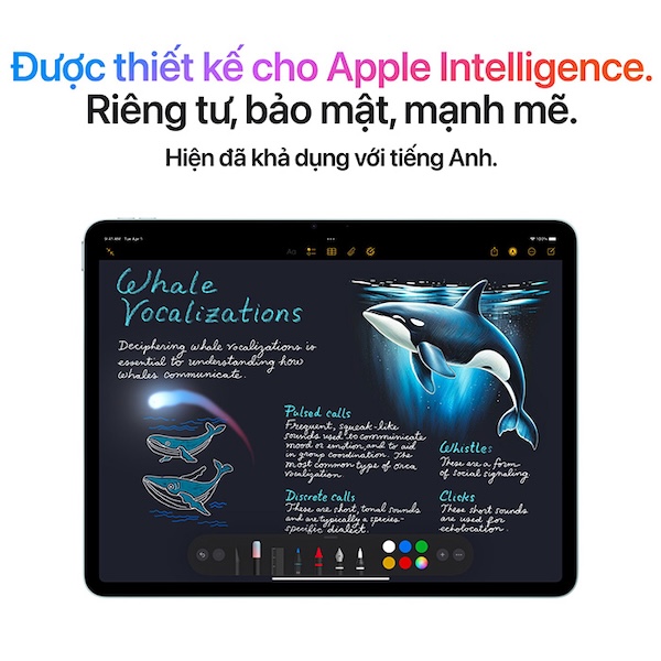 iPad Air M4 11 inch Wifi Màn hình Liquid Retina 11 inch hiển thị sống động